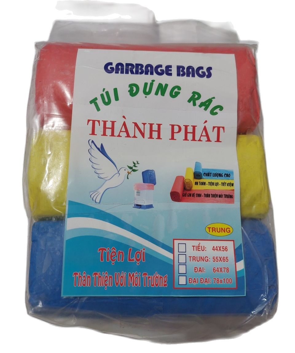 [HCM]TÚI ĐỰNG RÁC NHIỀU MÀU SIZE TRUNG ( 55X65 )
