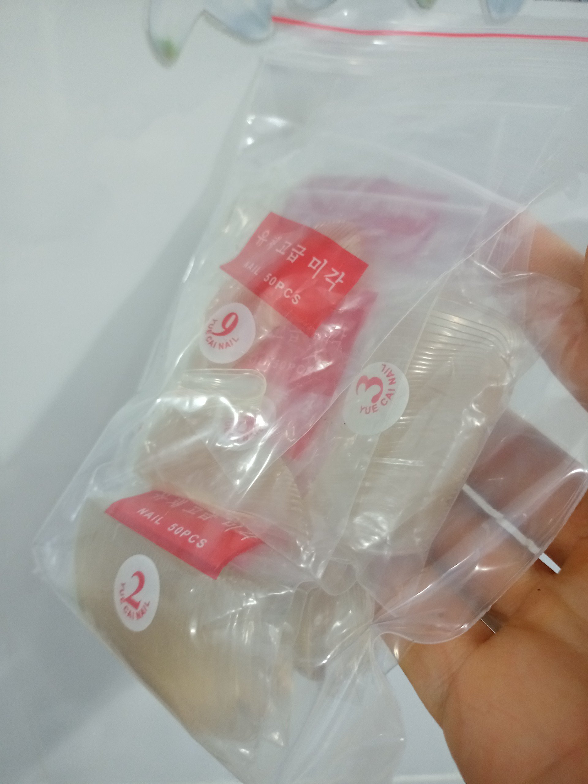 500 móng/bịch Móng tay giả dùng để nối móng
