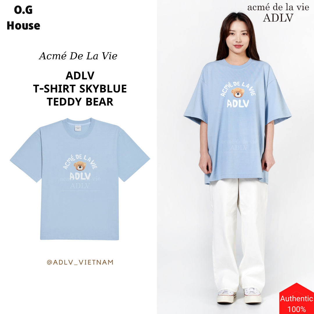 Áo thun ADLV Teddy Bear - Authentic 100%