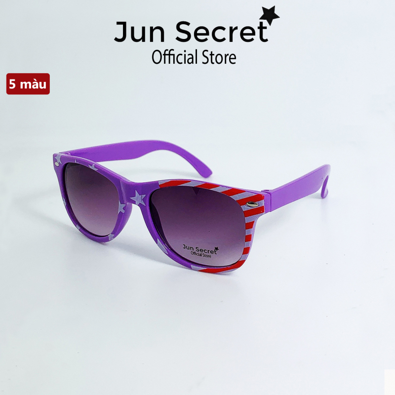 Giá bán Kính mát trẻ em Jun Secret siêu dễ thương dành cho bé trai và bé gái từ 1 tới 5 tuổi JS202201