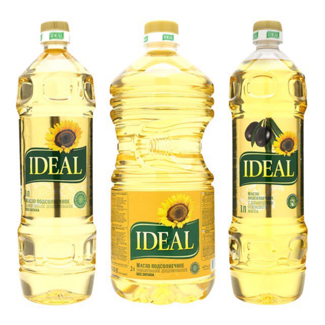 [HCM]Compo 5 chai Dầu hướng dương Nga IDEAL