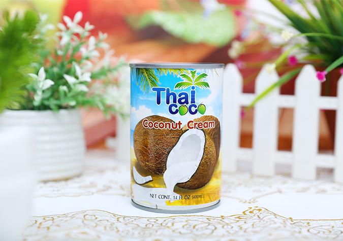 Nước cốt dừa Thái Lan nguyên chất - Nước cốt dừa THAI COCO 400ml