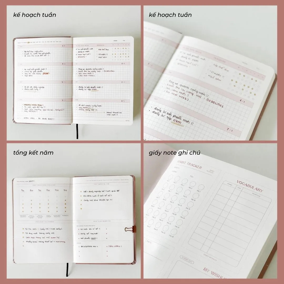 Sổ planner lập kế hoạch 2023 Crabit My Twenty Something