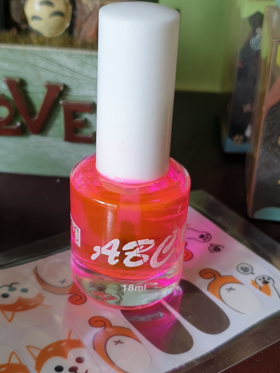 Sơn móng tay bóng không màu 18ml