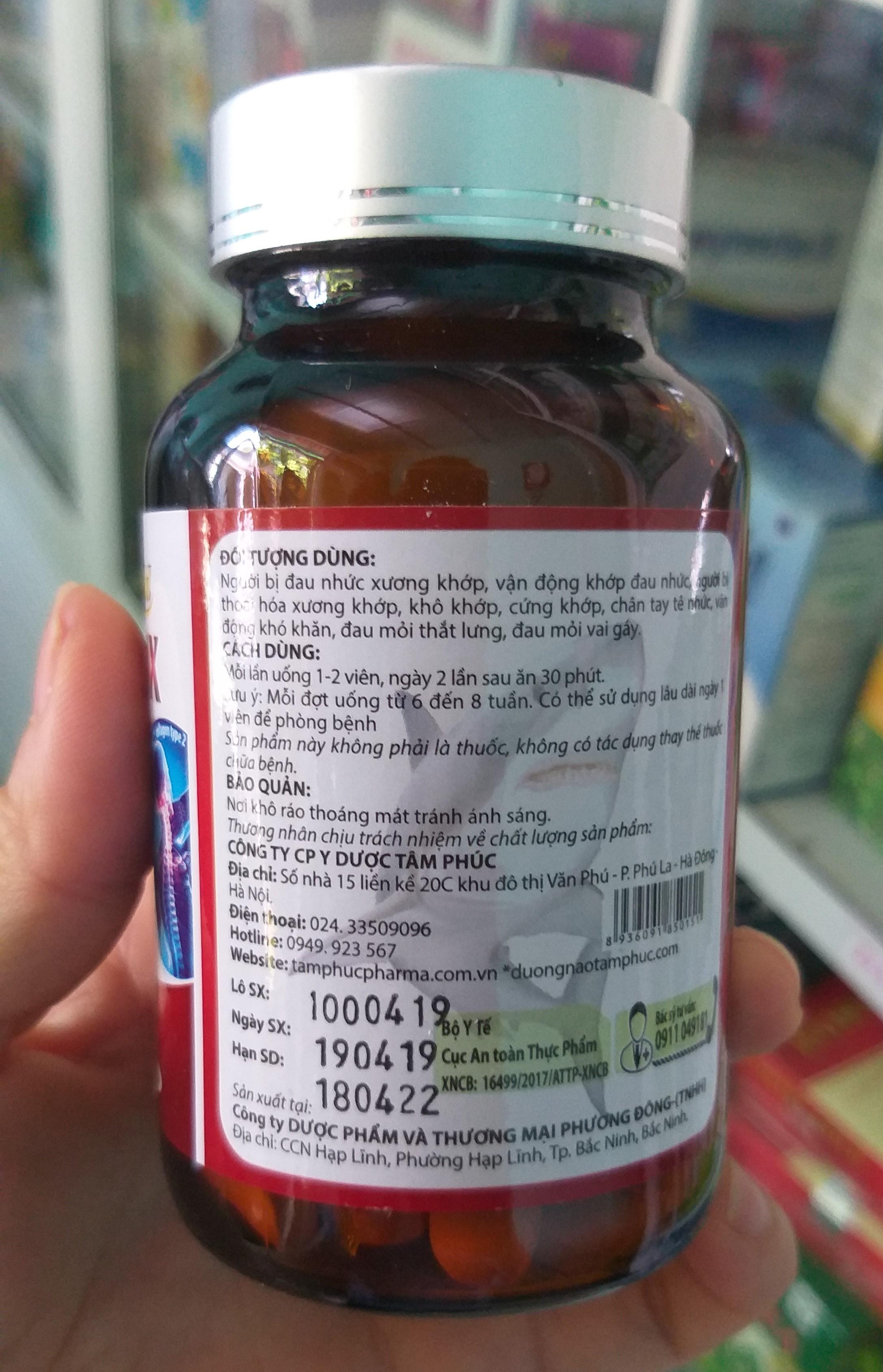 KIỆN KHỚP TIÊU THỐNG JIONT - BREX bổ khớp, dưỡng khớp, thông kinh hoạt lạc, giảm đau tê nhức xương khớp, tê bì chân tay, đau mỏi cổ vai gáy