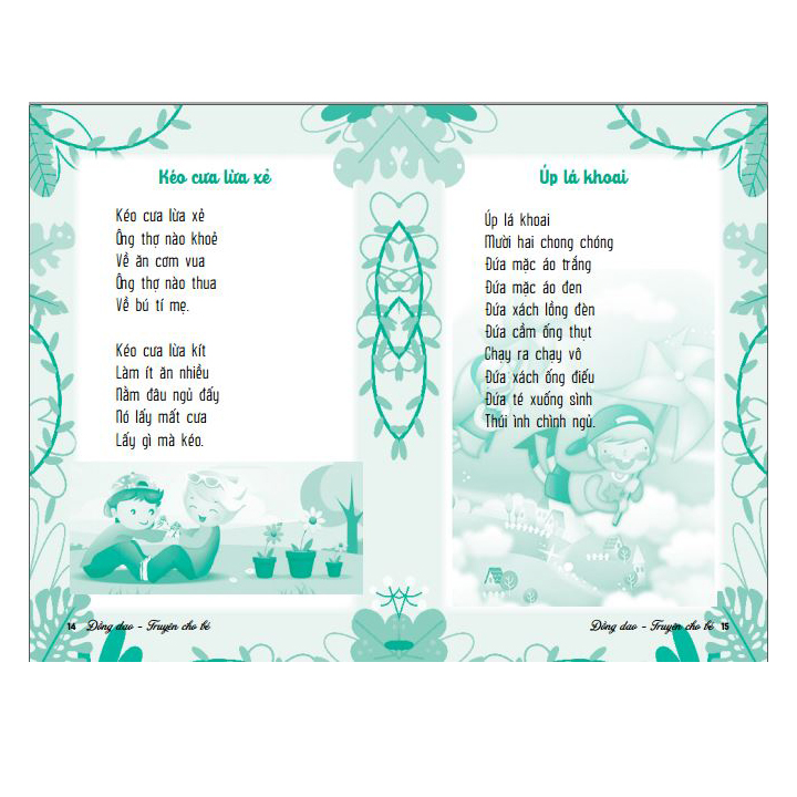 Sách thiếu nhi - Đồng dao - Truyện cho bé