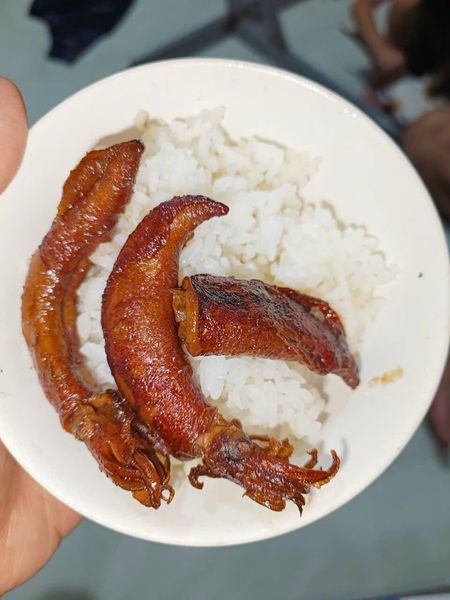 Đặc sản Mực sữa rim đậm chất riêng biệt Bình Định-