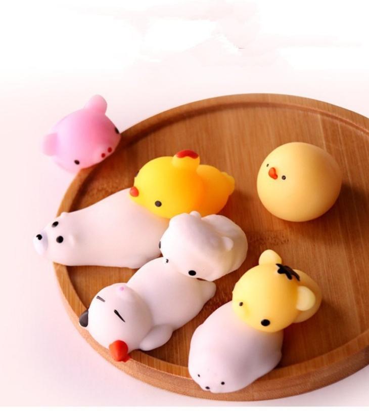 Combo 5 Squishy Mochi Dễ Thương , Mềm Bóp Đã