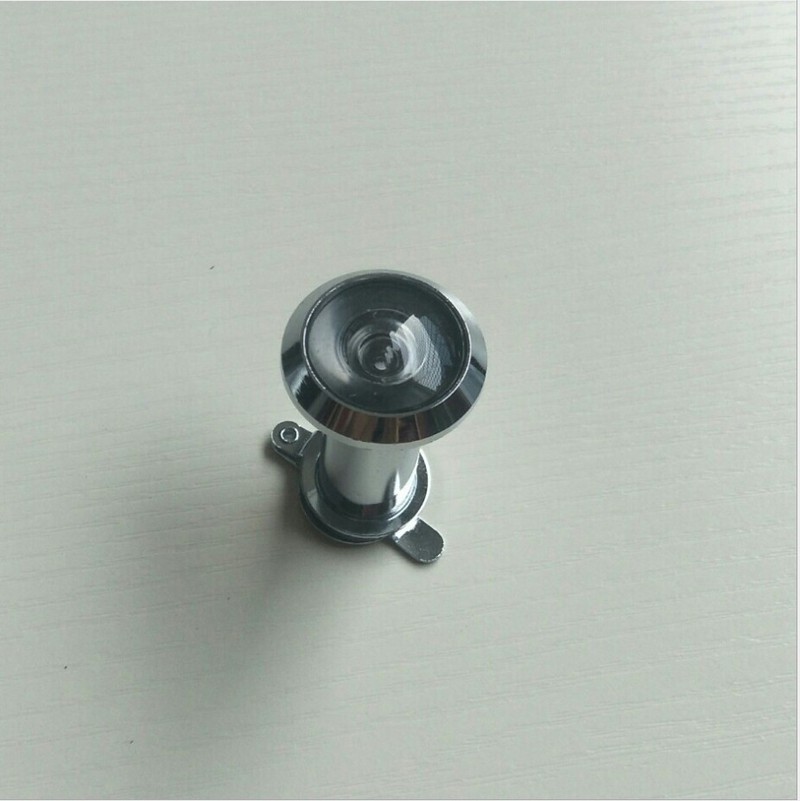 Mắt thần gắn cửa inox tầm nhìn 220 độ