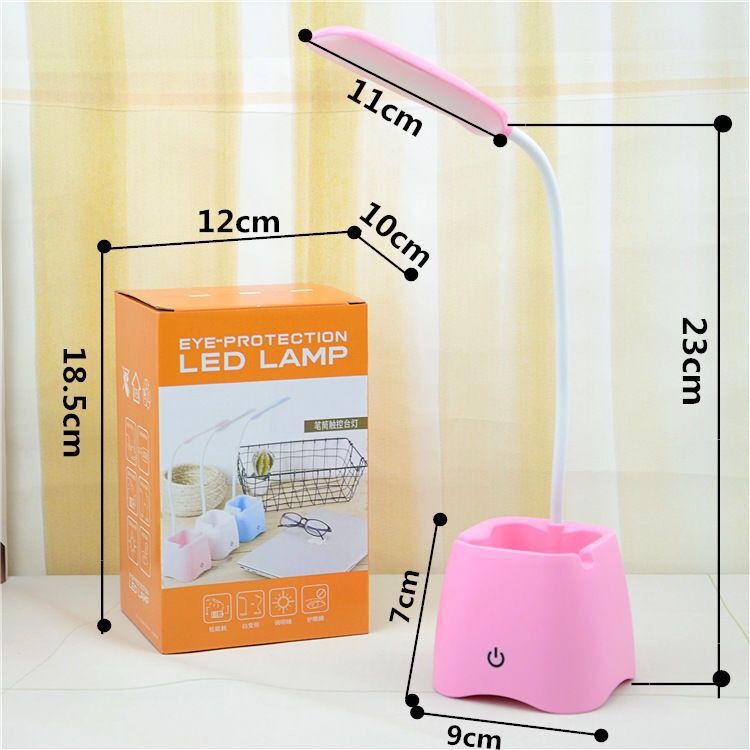 Đèn bàn học sinh có ngăn đựng bút