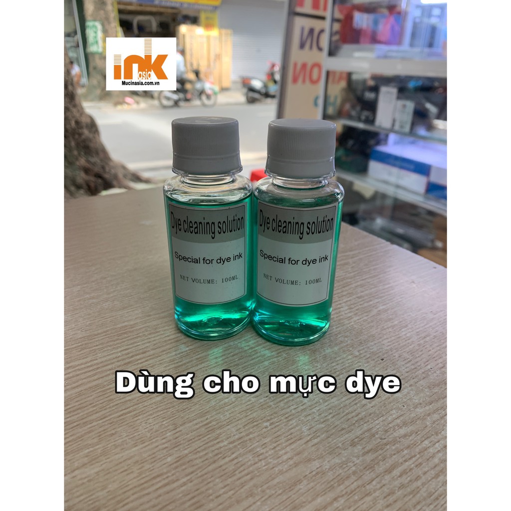 Dung dịch nước ngâm đầu phun cực mạnh thông tắc màu ra nhanh nhất canon - epson