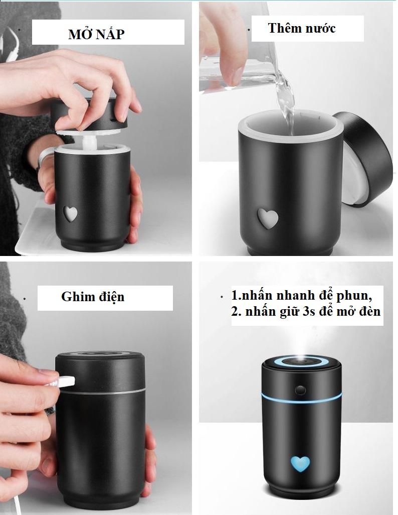 Máy xông tinh dầu ô tô