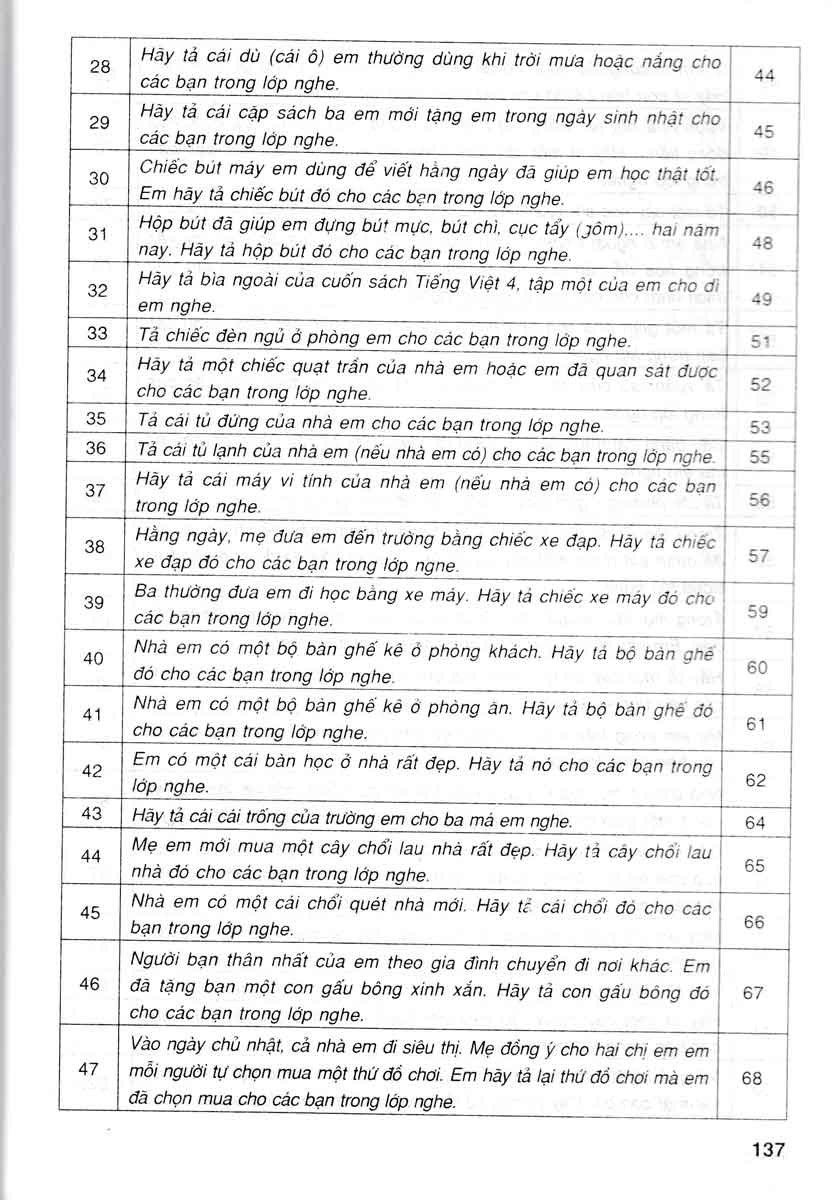 Dàn Bài Tập Làm Văn Lớp 4