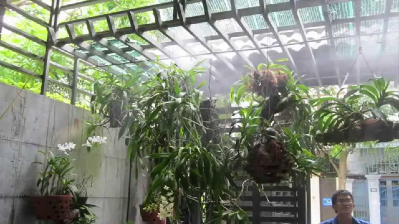 đầu béc số 1 - 2 - 3 dùng phun sương tưới lan....