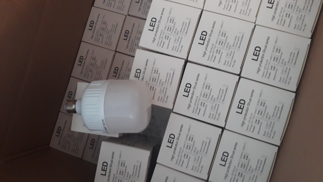 Bóng đèn Led trụ 10w 15w 20w 30w 40w 50w bup trụ T bulb siêu sáng tiết kiệm điện kín chống