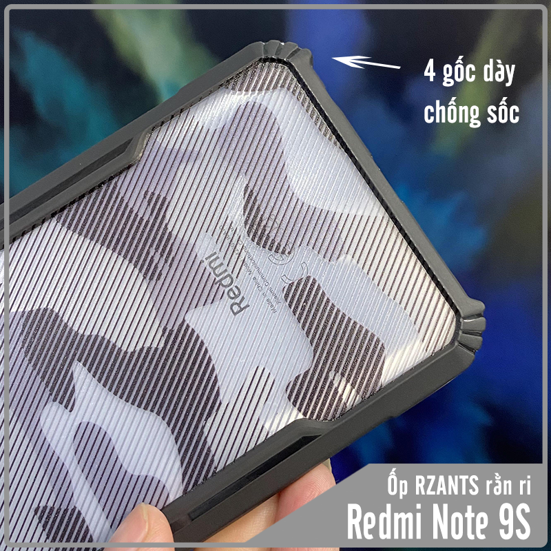 Ốp lưng Rzants rằn ri cho Xiaomi Redmi Note 9S - Note 9 Pro