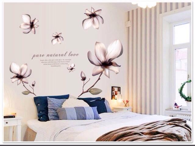 decal dán tường phong cảnh núi non phong thủy