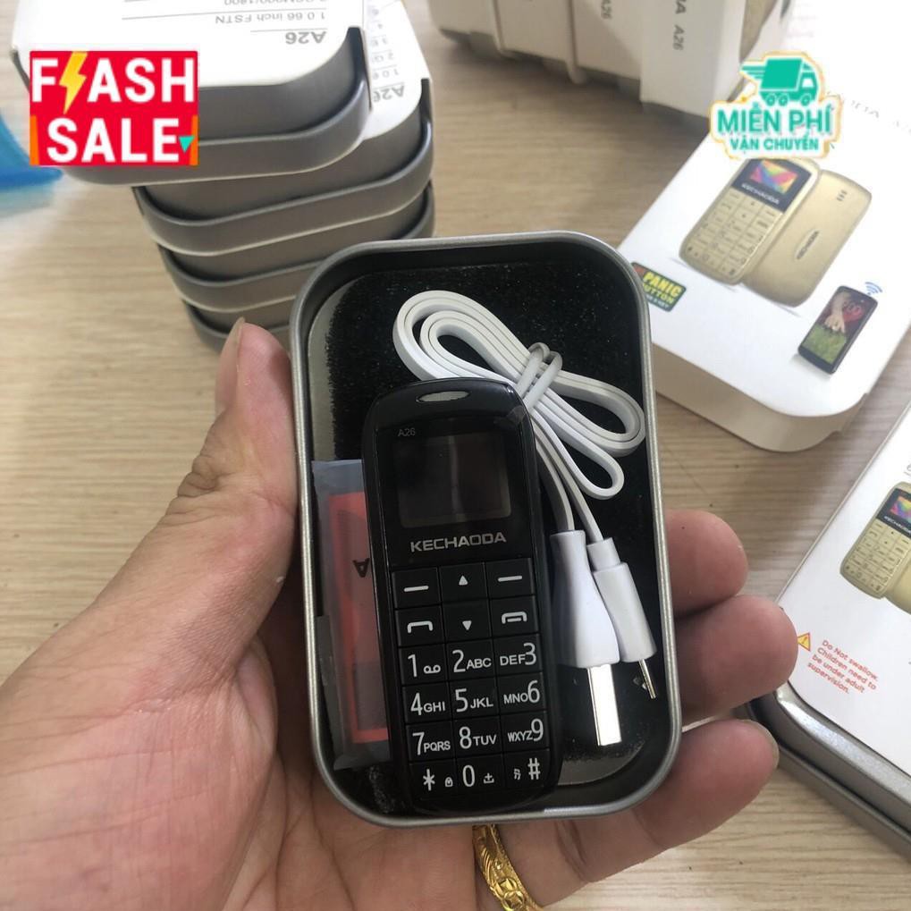 Điện thoại mini Kechaoda A26 siêu nhỏ 2sim