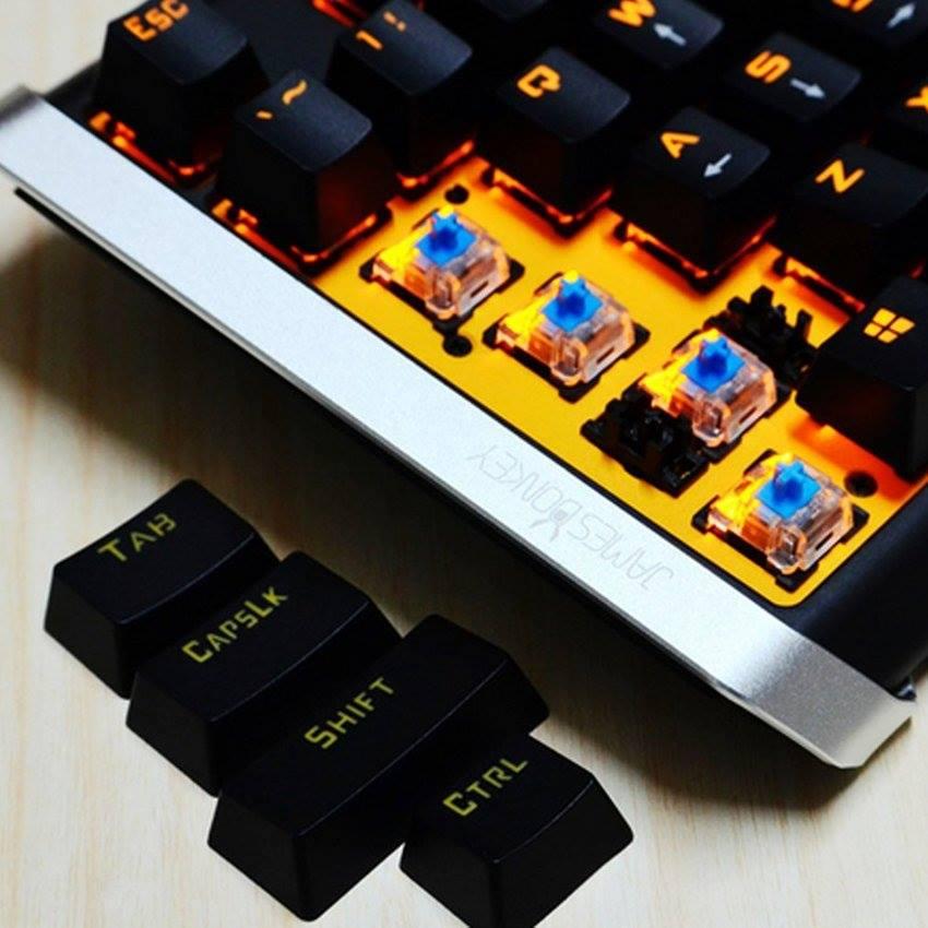 Phím cơ James Donkey 612 Black Blue Switch Kailh