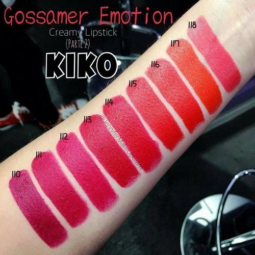 Son KiKo 118 hồng cam xách tay Pháp