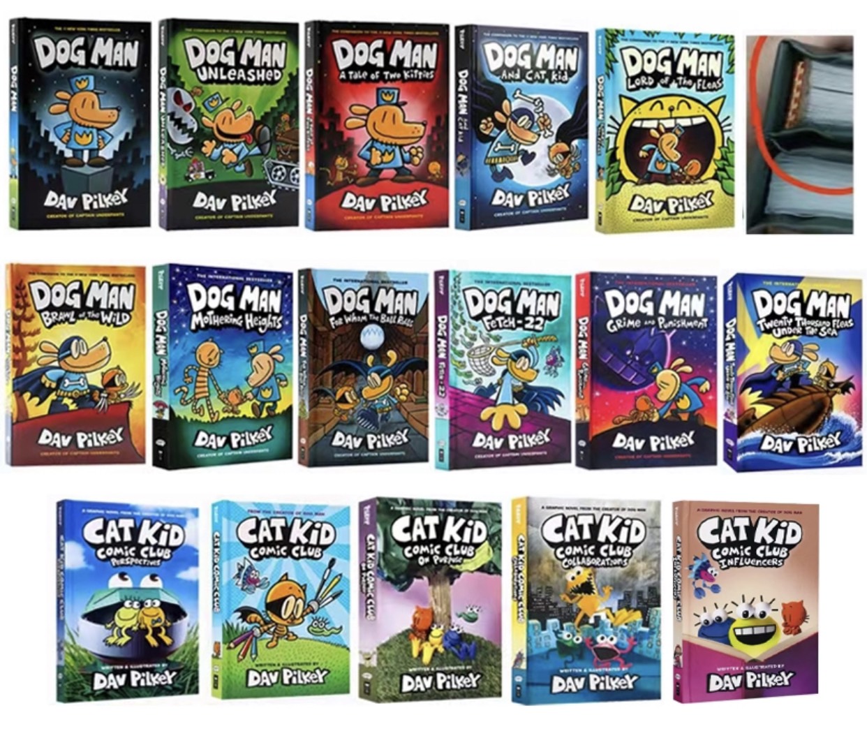 Dog man - original bìa cứng - bản nhập update 17 quyển mới nhất