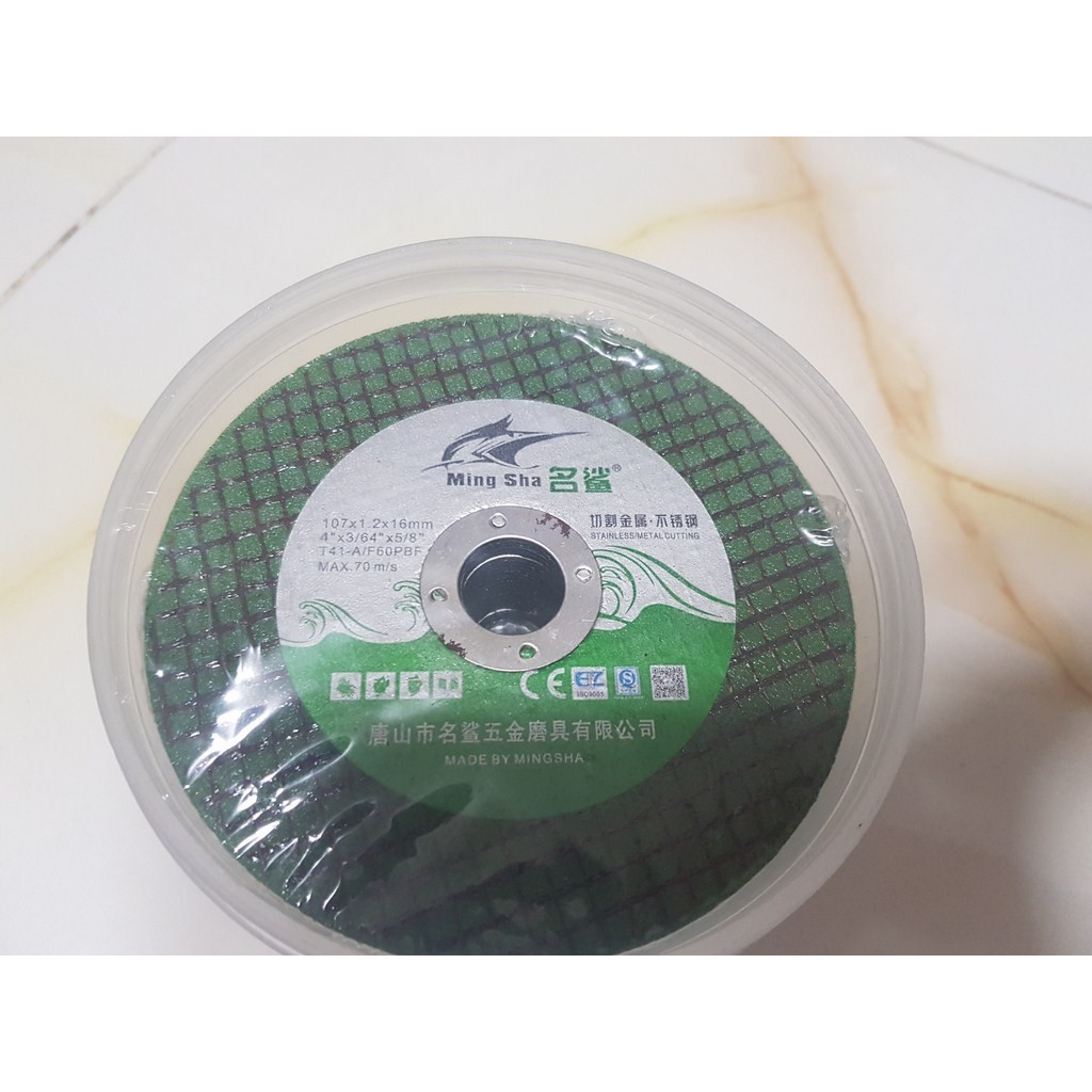 5 -Đĩa Cắt Sắt- Inox 100Mm -Taiwan