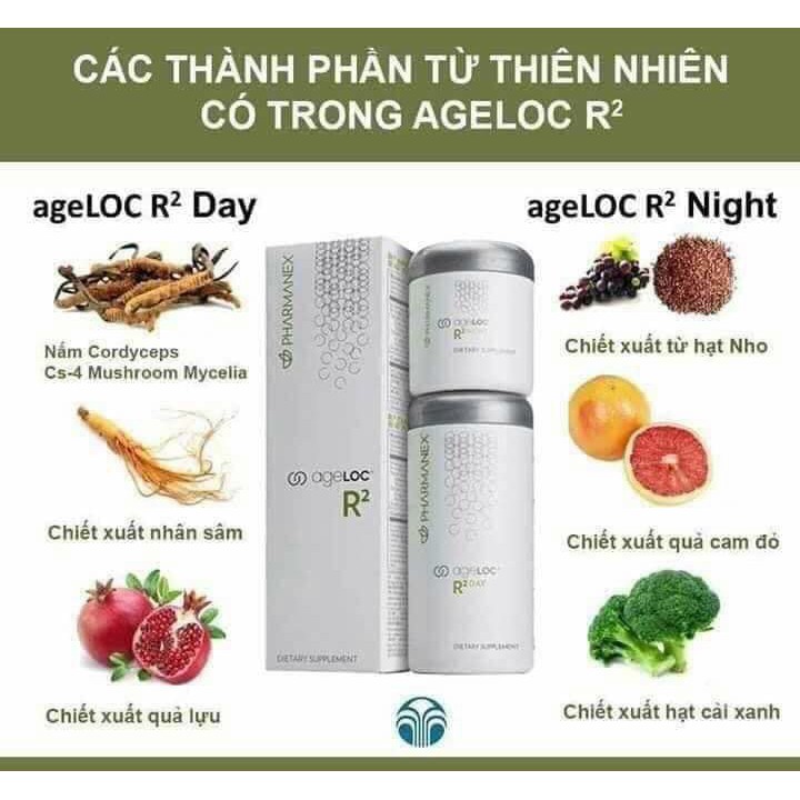 [Chính hãng 100%] Ageloc R2 Nuskin ngày và đêm