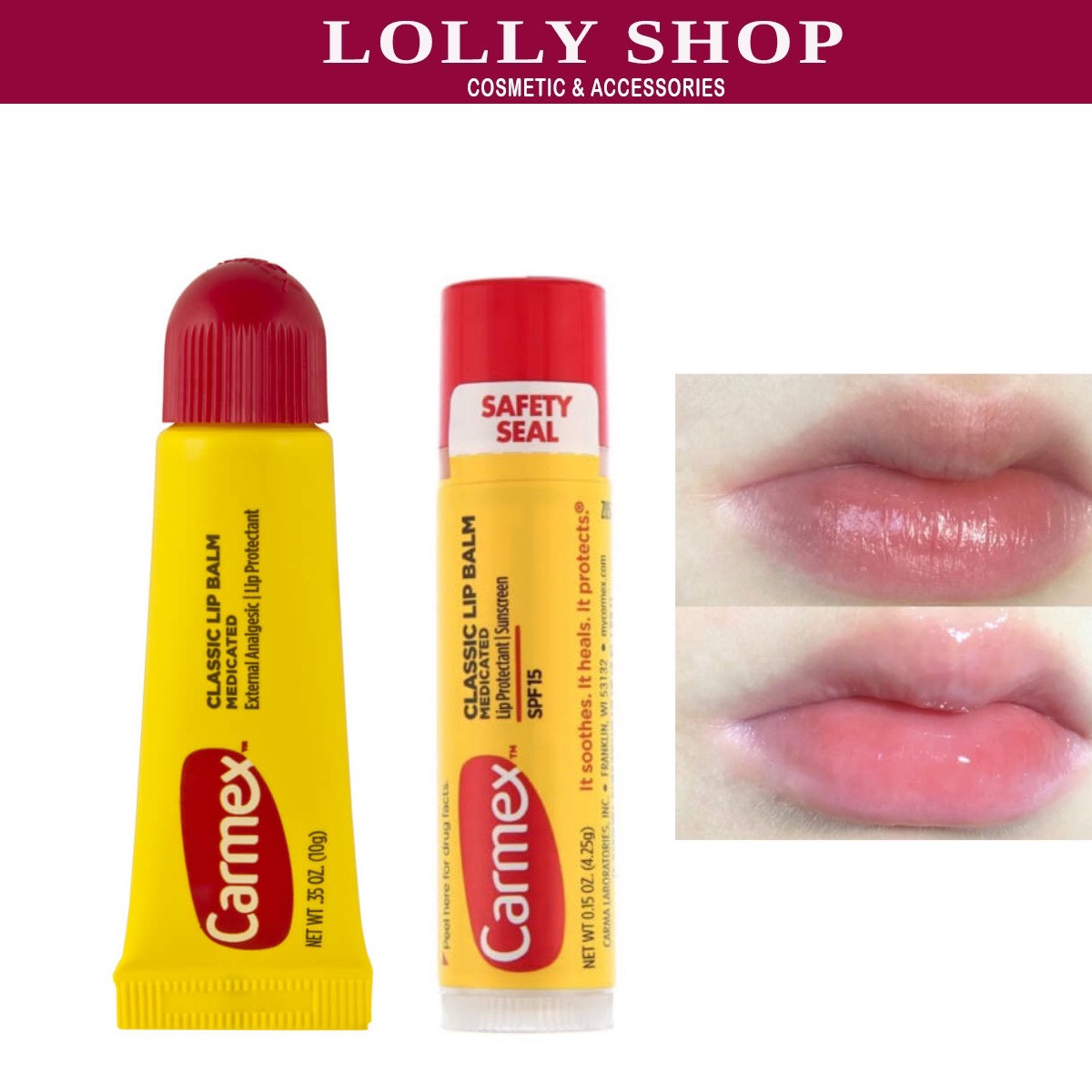 [Bill Mỹ] Son dưỡng môi Carmex
