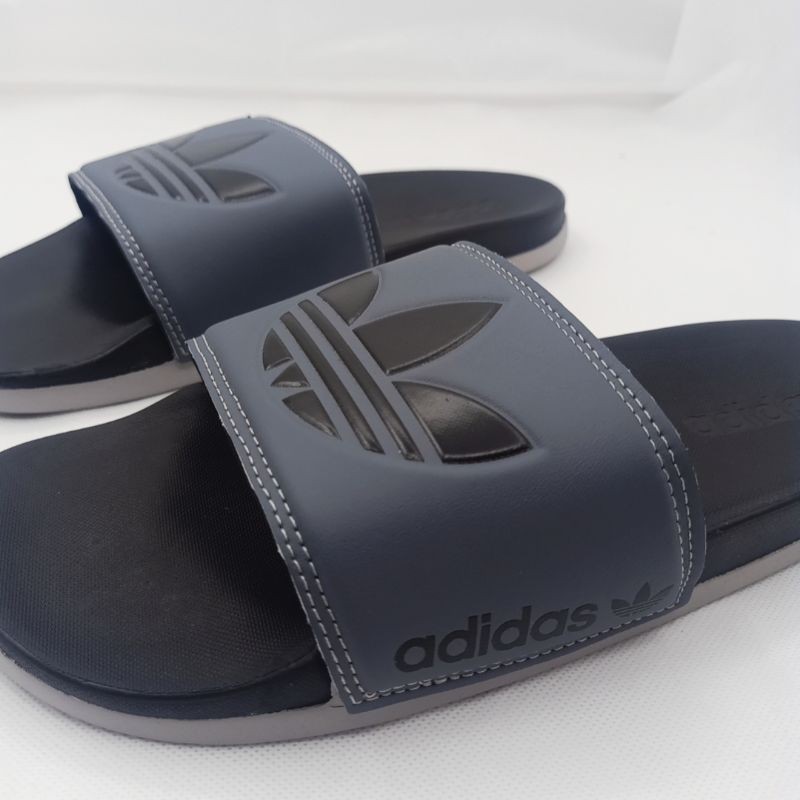 Dép adidas nam plus bông lúa xám