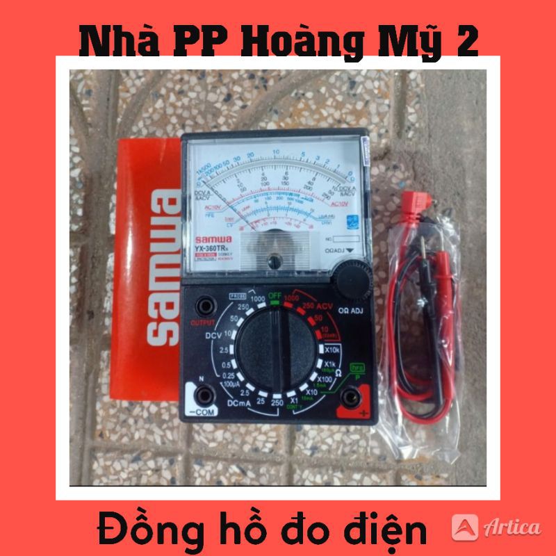 [HCM]Đồng Hồ Đo Mạch Điện Tử Điện Trở Hiệu Samwa Loại Tốt