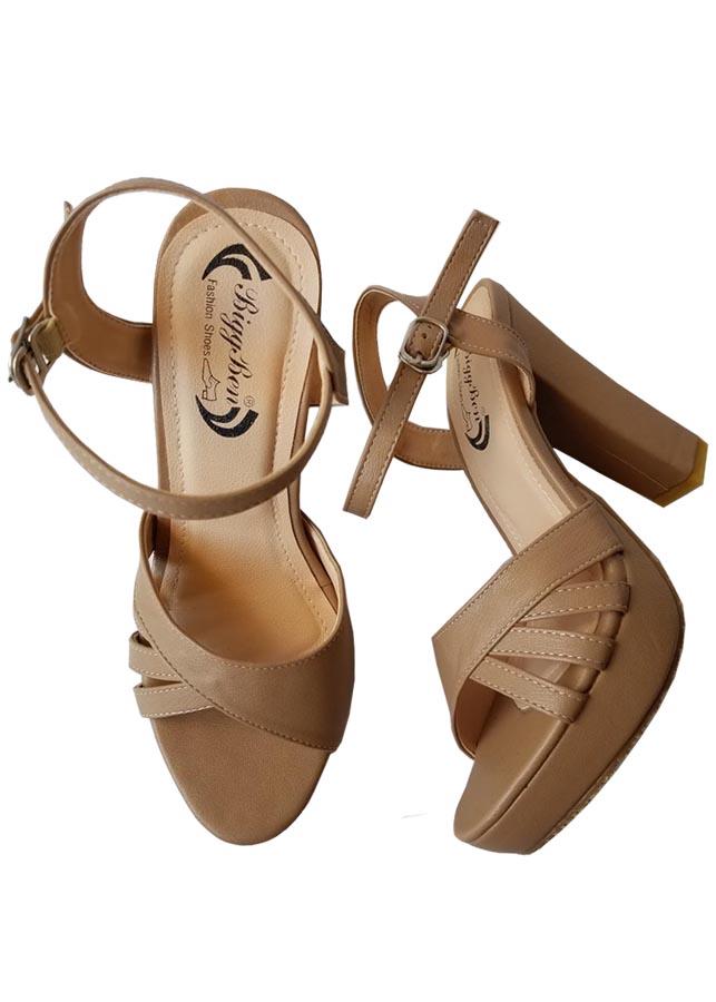 Sandal cao gót nữ biggben cao cấp gcgb25