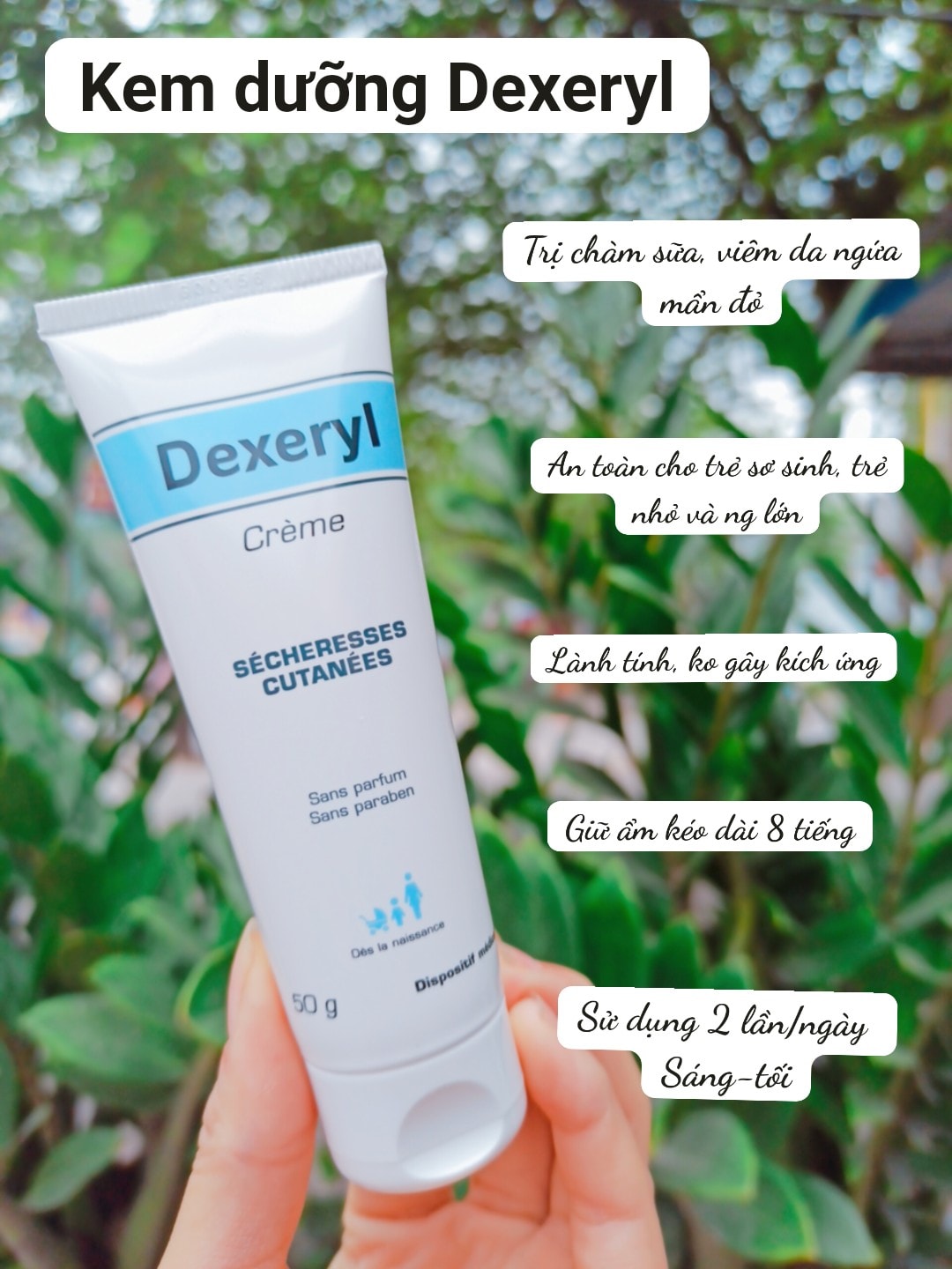 KEM NẺ DEXERYL PHÁP 50g, 250g