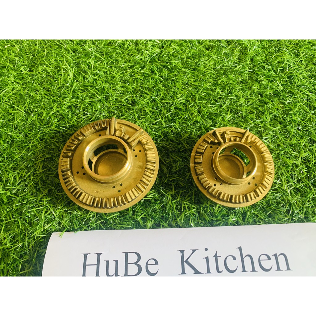 Mâm chia lửa bếp rinnai RV 4600 , 4680 , 8600FE ( loại màu đen đẹp ) 2 chiếc to + bé