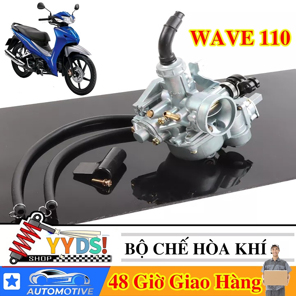 Bộ chế hòa khí xe máy Dream/Wave 100cc Wave125 Honda carburetor