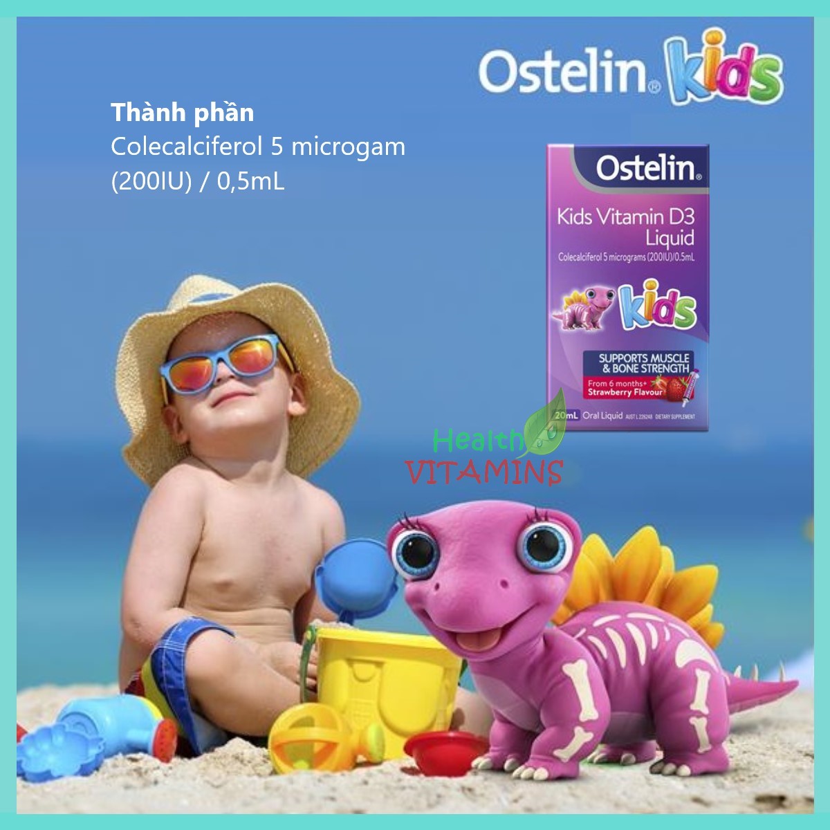 Vitamin D3 Liquid Ostelin