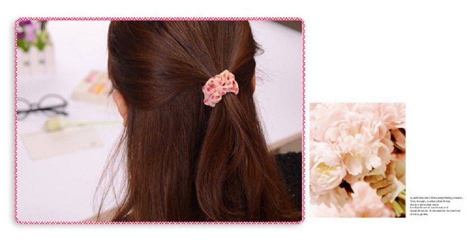 [HCM]COMBO 5 DÂY CỘT TÓC SCRUNCHIES - NHIỀU MÀU