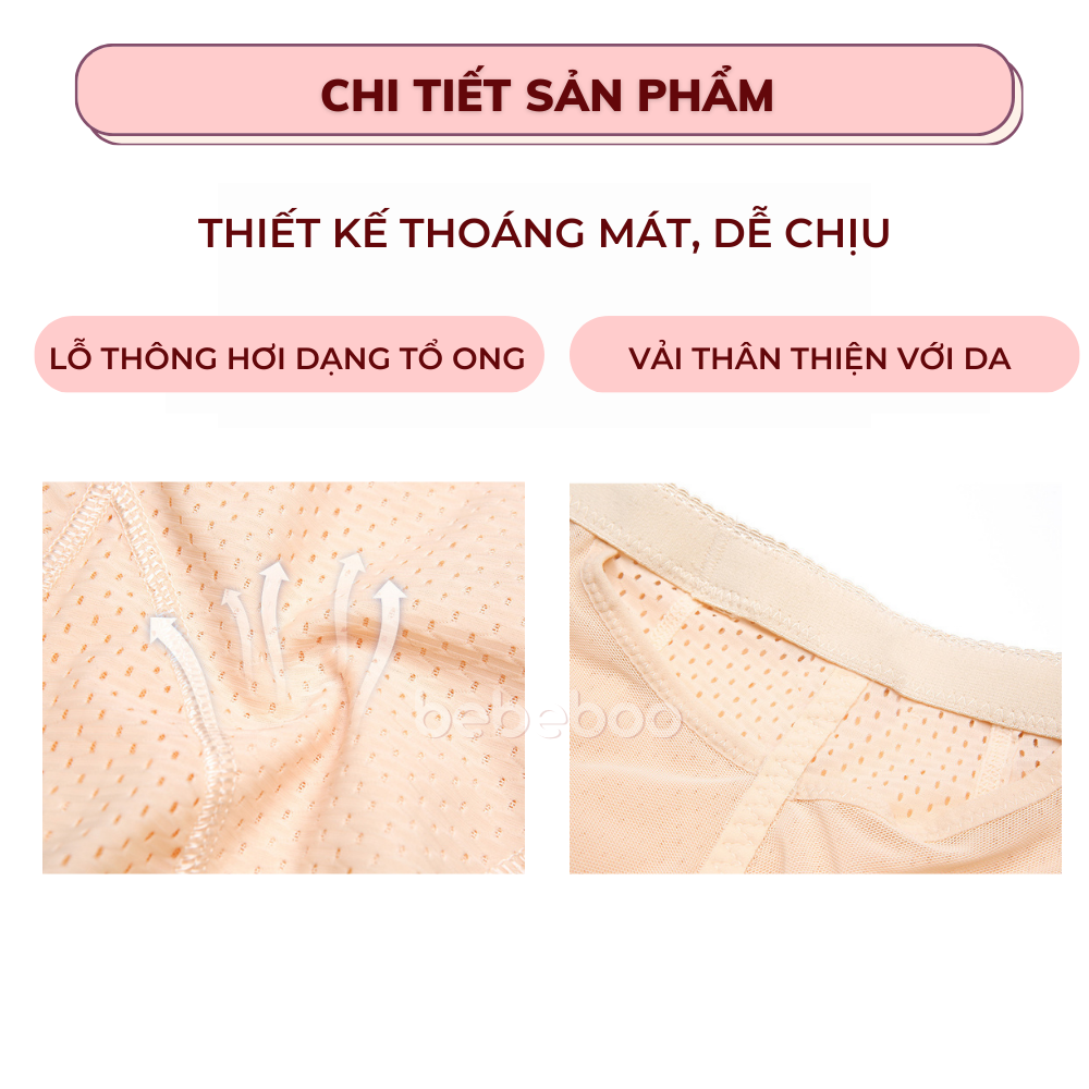 Quần Độn Hông Và Mông Thông Hơi Chất Cao Cấp BEBE CHIC