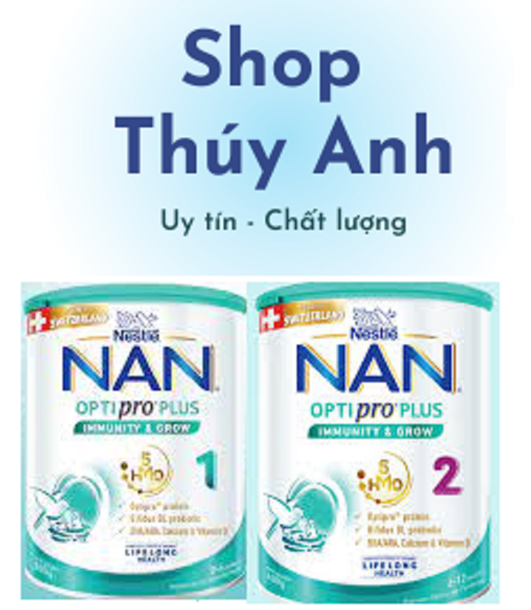 Sữa Bột Nan Optipro Plus số 1-2 lon 850g Cho Bé Milk