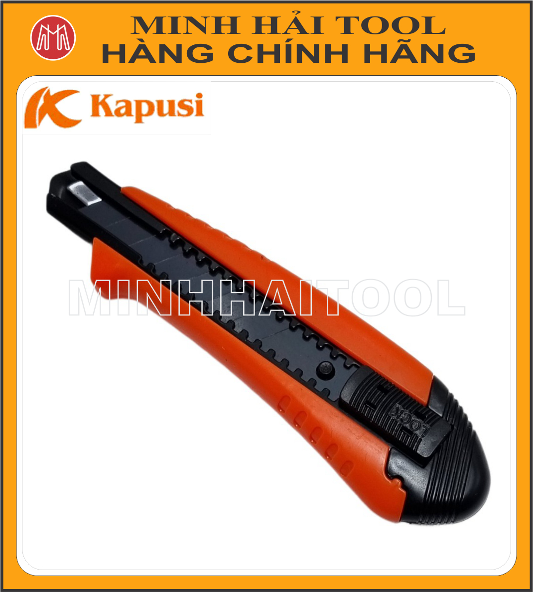 Kapusi Japan – Dao rọc giấy dài 180mm. Model: K-8744. Chất liệu: Lưỡi thép SK5