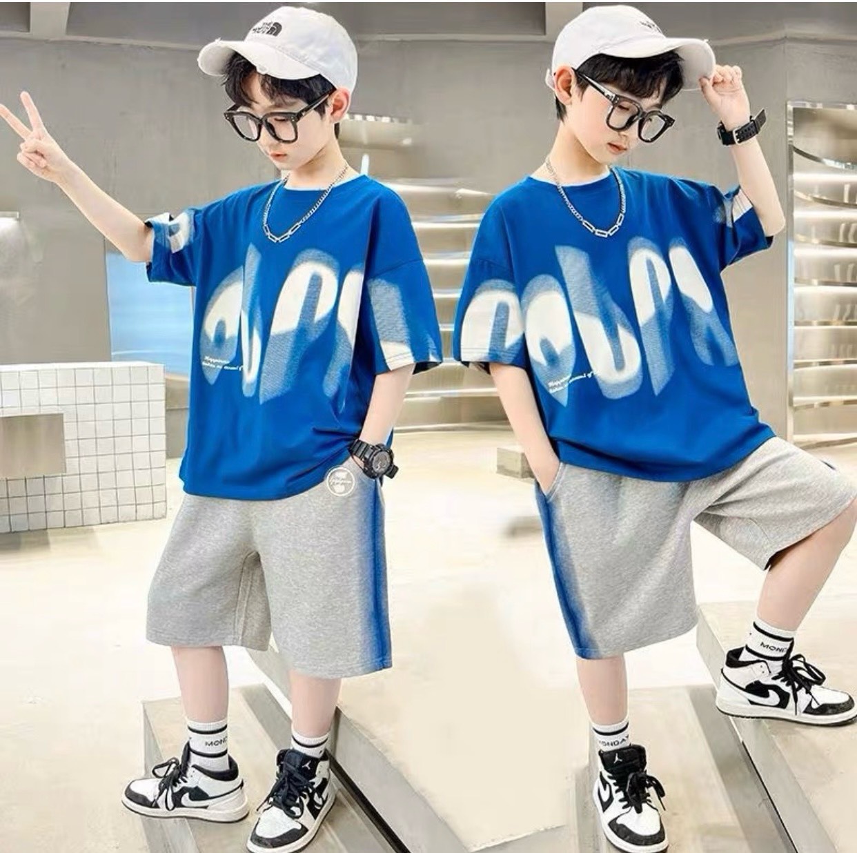 [SIZE ĐẠI + CỒ] SÉT BỘ THUN BÉ TRAI EHANSNG