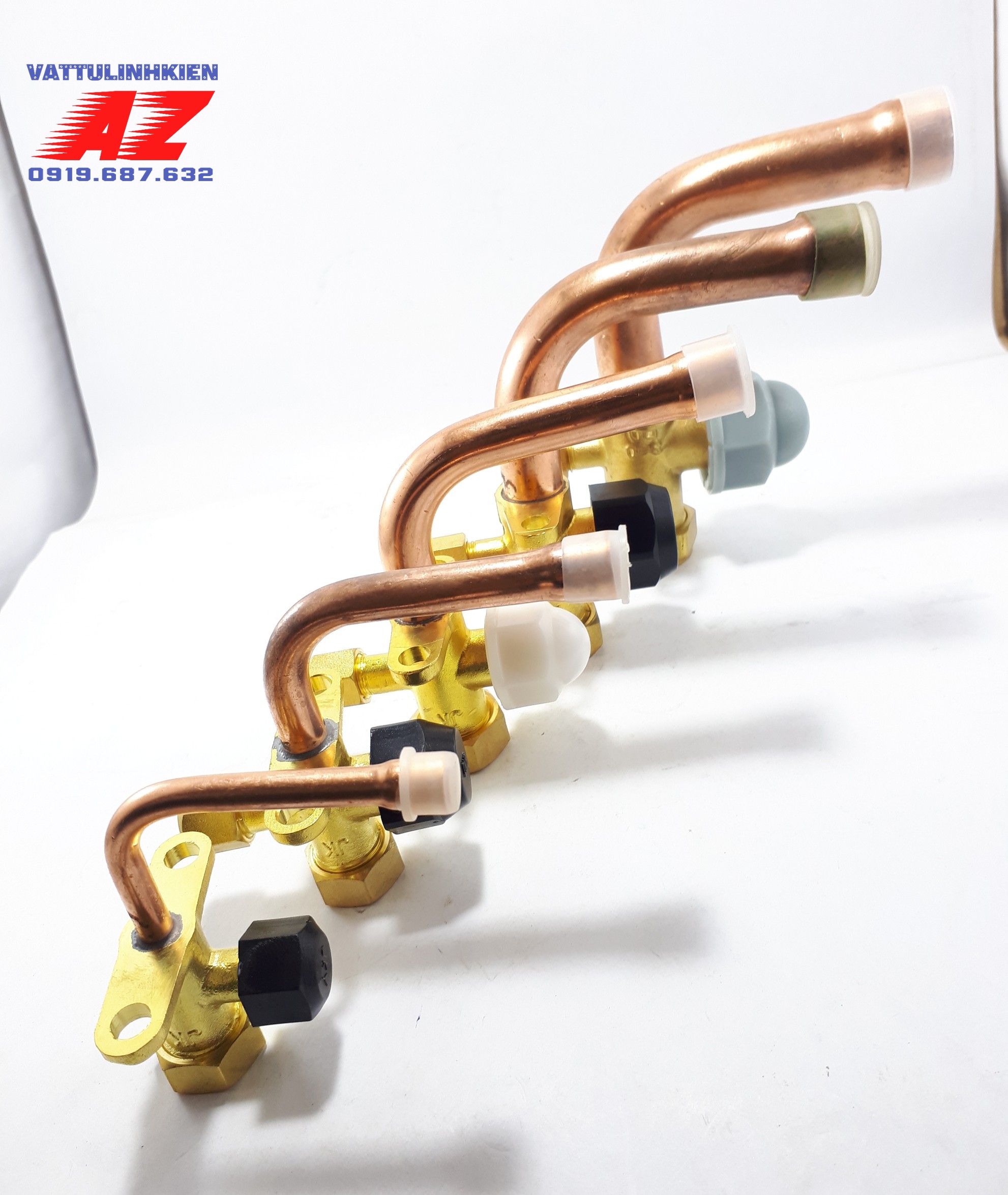 Van khóa Gas cục nóng điều hòa D10mm