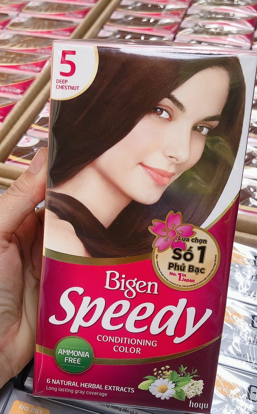 THUỐC NHUỘM TÓC Bigen Speedy Conditioning Color (Bigen số)