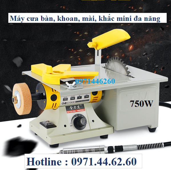 Máy cưa bàn, khoan, mài, khắc