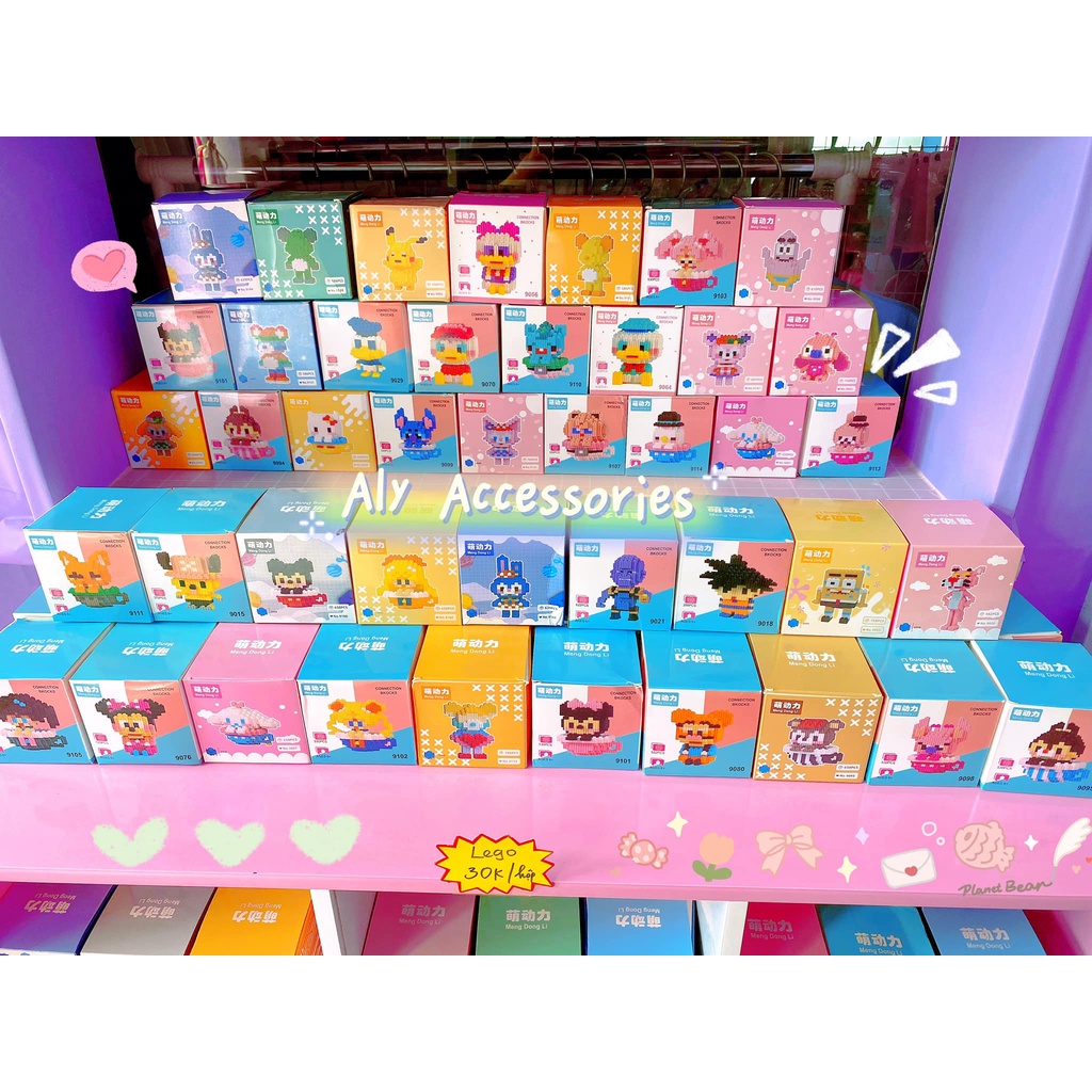 Bộ mô hình lắp ráp lego mini ( chọn mẫu ngẫu nhiên trong 12 con giáp)