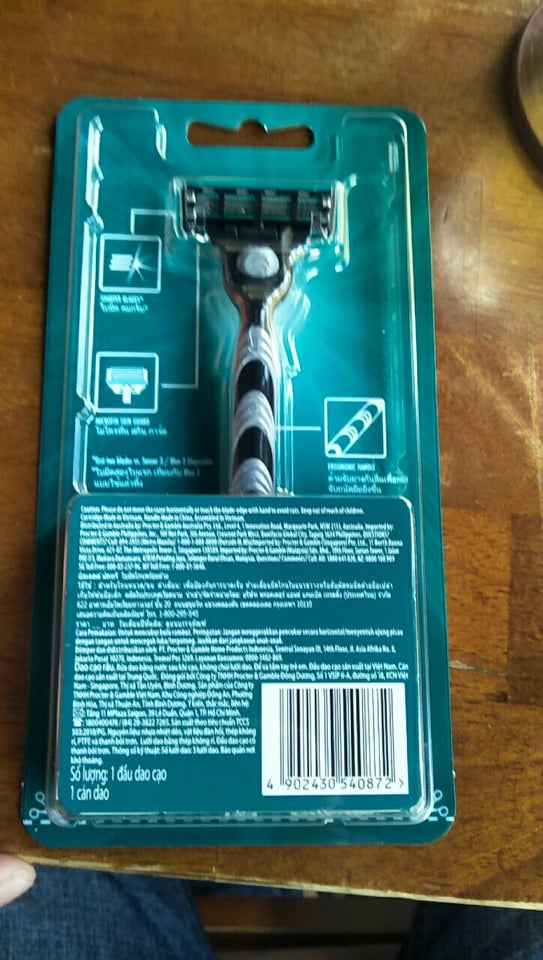 [HCM]Dao cạo râu Gillette Mach3 Classic thế hệ mới