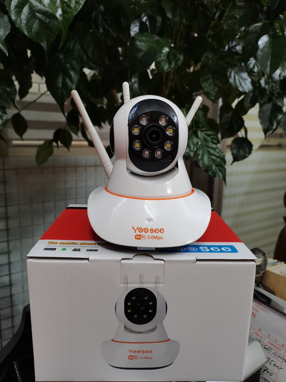 [kem thẻ 32gb 64gb]  Camera IP Wifi Yoosee FULLHD 3 râu 3.0 Siêu Nét