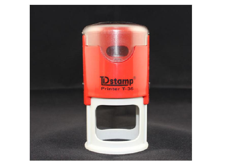 [HCM]Dấu tròn TD Stamp T-36  36mm