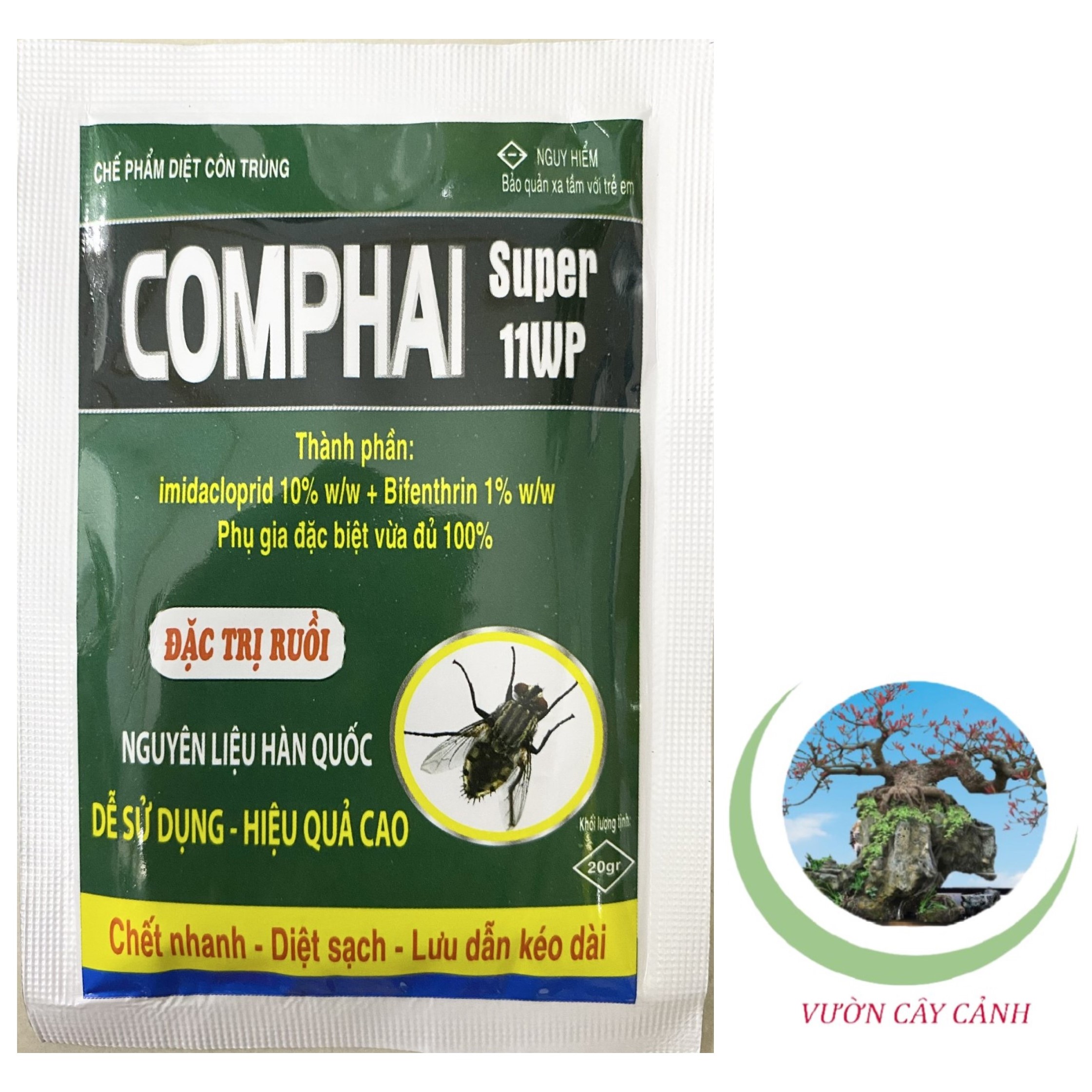 Thuốc comphai super 11wp - trị ruồi - #027b# 20g