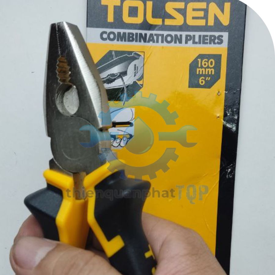 Kìm điện TOLSEN, kìm cắt dây, kìm răng dụng cụ cầm tay đa năng