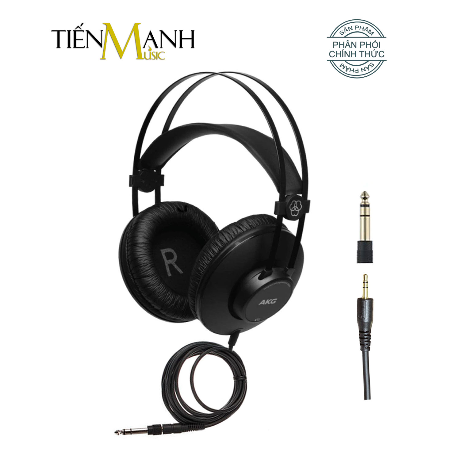 [Genuine] the negative AKG K52 over-ear studio monitor headphones professional